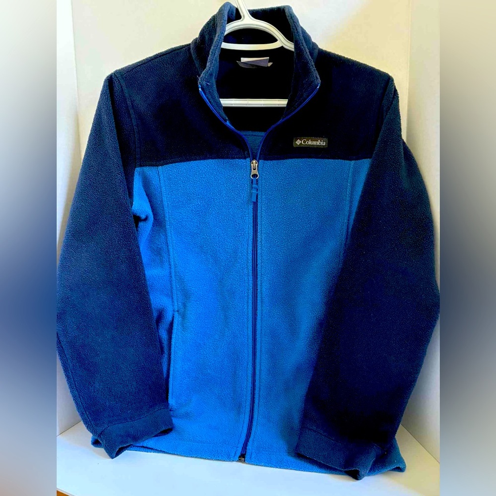 Columbia Sportswear Fleece Jacket – Blue/Navy – Kids Size L